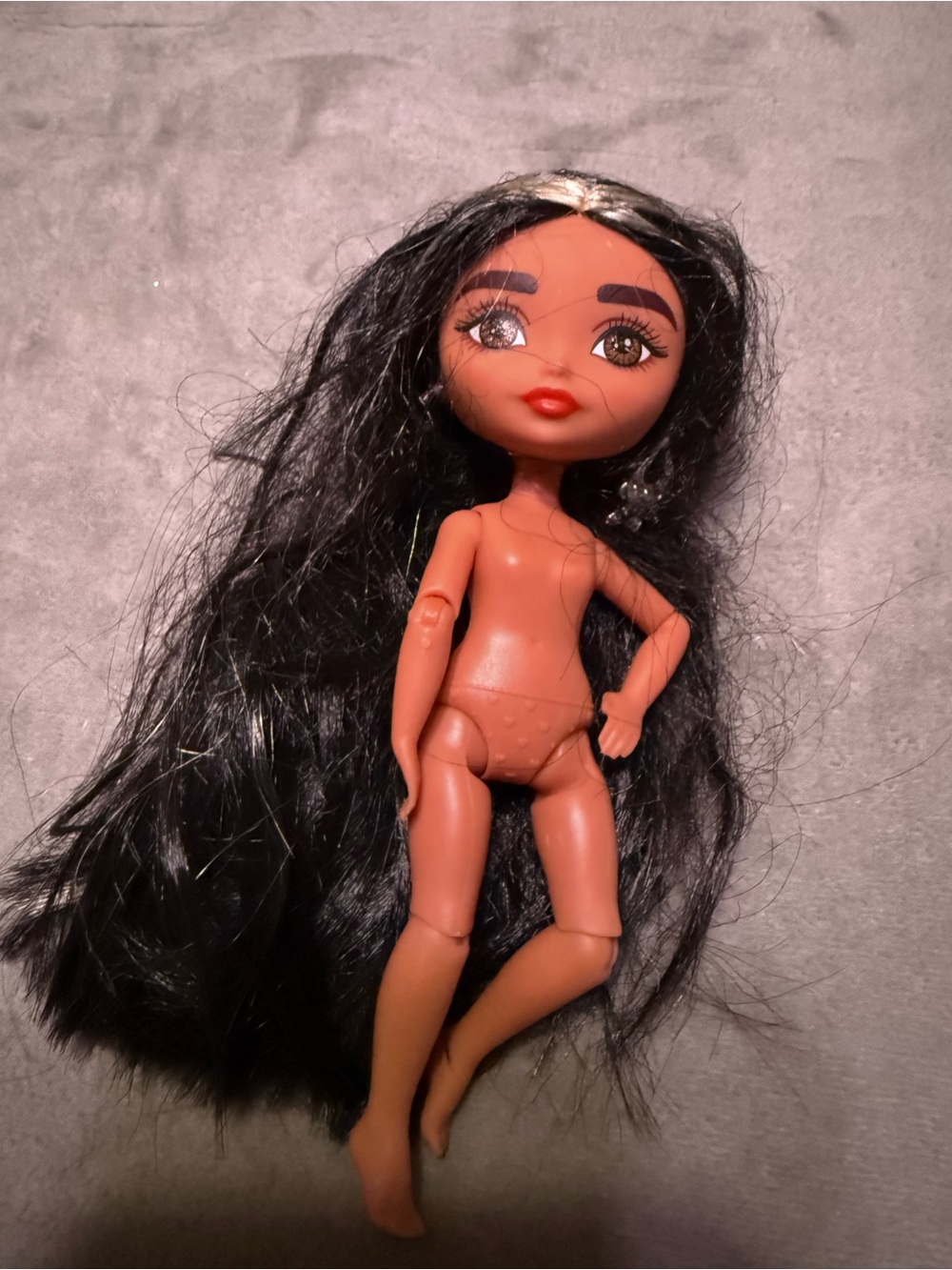 Barbie Extra Minis 2021 Doll Long Black Hair Mattel